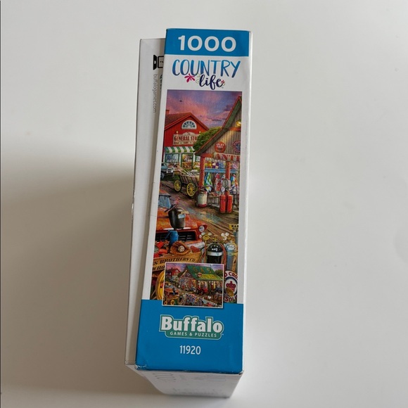 Antique Market Country Life 1000 Piece Jigsaw Puzzle Buffalo - Picture 9 of 13